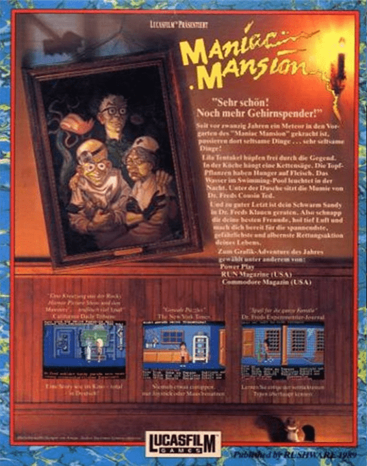 Maniac Mansion - Dos