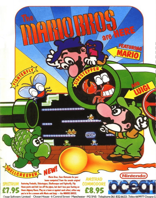 Mario Bros. (Ocean) - Dos