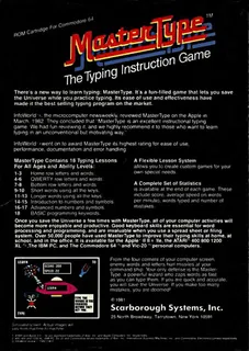 MasterType dos