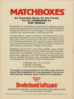 Matchboxes dos