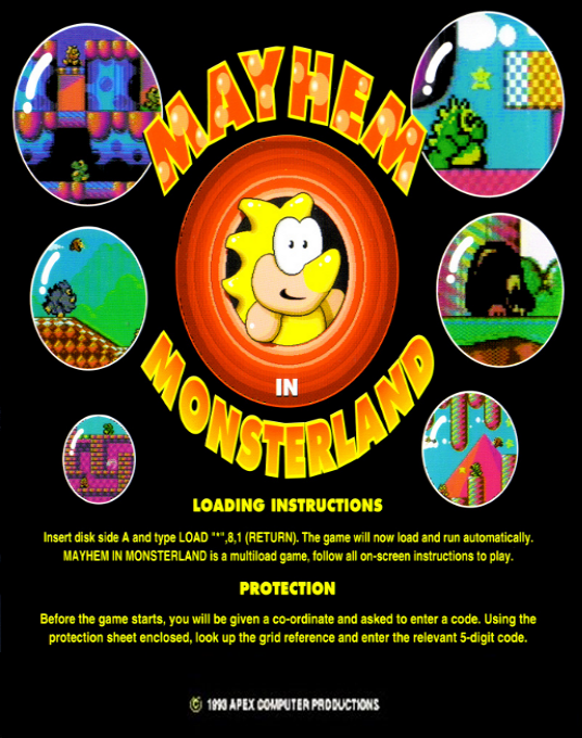 Mayhem in Monsterland - Dos