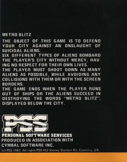 Metro Blitz dos