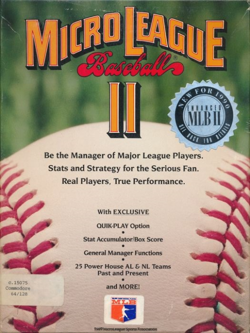 MicroLeague Baseball