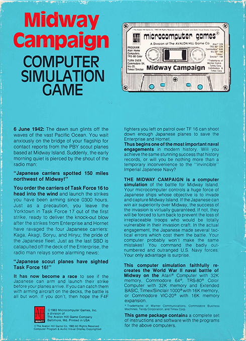 Midway Campaign - Dos