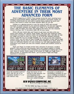Might and Magic II : Gates to Another World dos