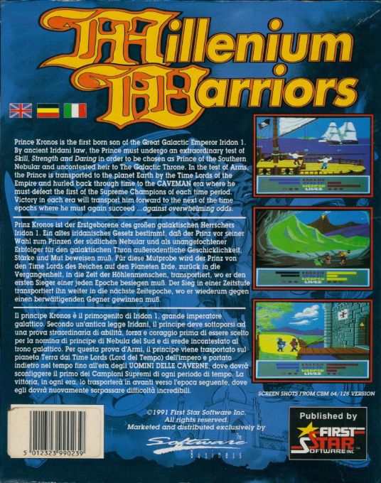 Millenium Warriors - Dos