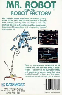 Mr. Robot and his Robot Factory dos