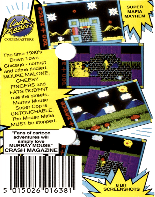 Murray Mouse Super-Cop - Dos