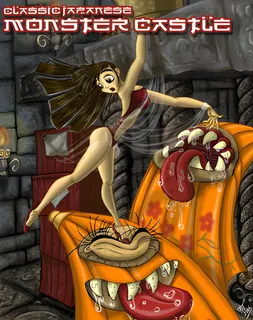 Nanako In Classic Japanese Monster Castle