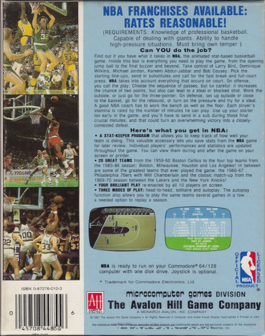 Nba - Dos