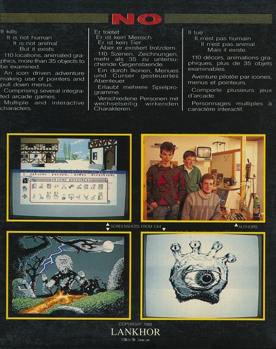 NO : Never Outside! - Dos