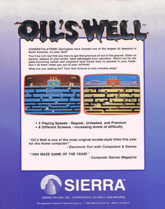Oil's Well - Dos