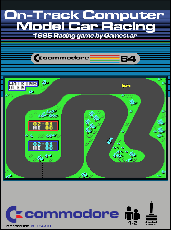 On-track Computer Model Car Racing
