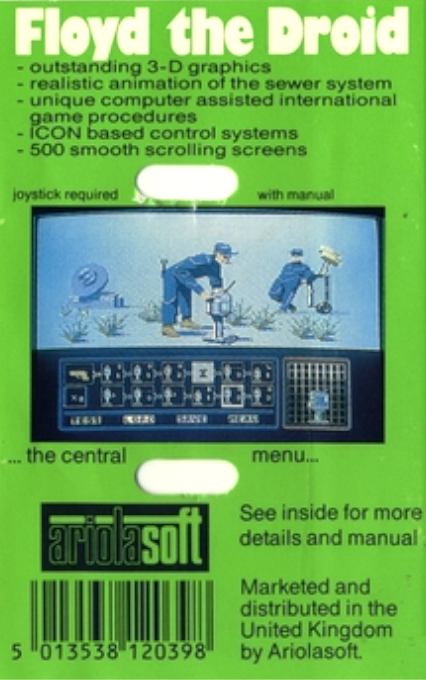 Opération Cyborg - Dos