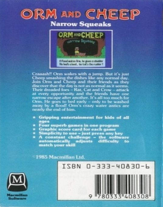 Orm and Cheep : Narrow Squeaks - Dos