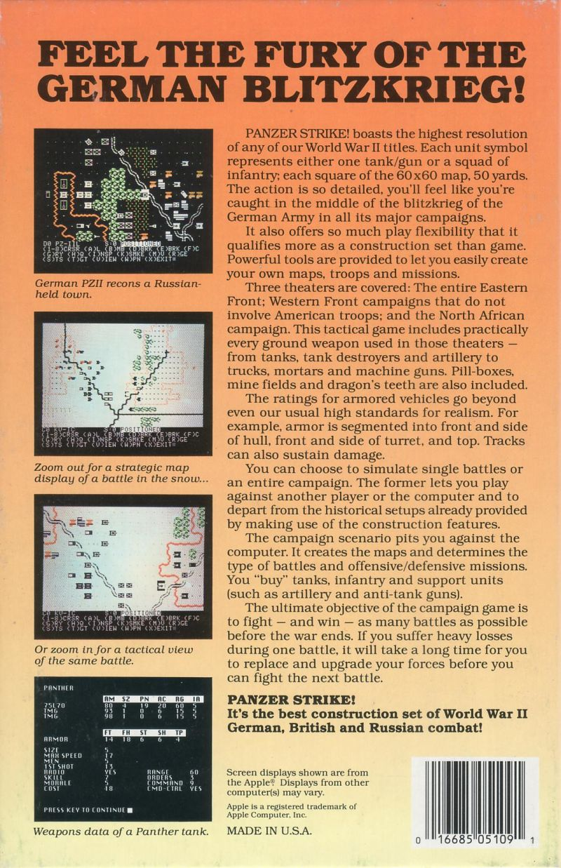 Panzer Strike - Dos