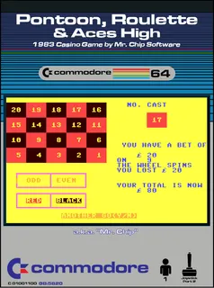 Pontoon, Roulette & Aces High