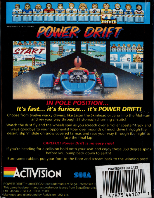 Power Drift - Dos