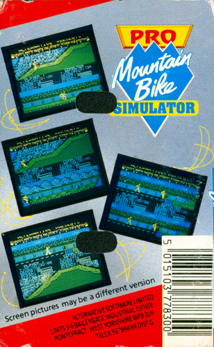 Pro Mountain Bike Simulator - Dos