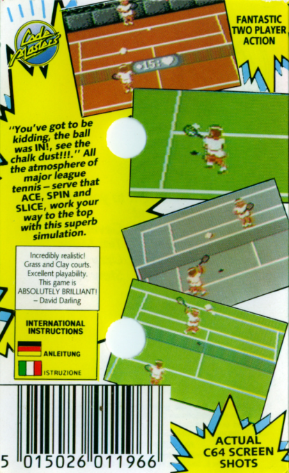 Pro Tennis Simulator - Dos
