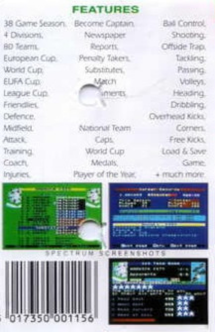 Professional Footballer - Dos