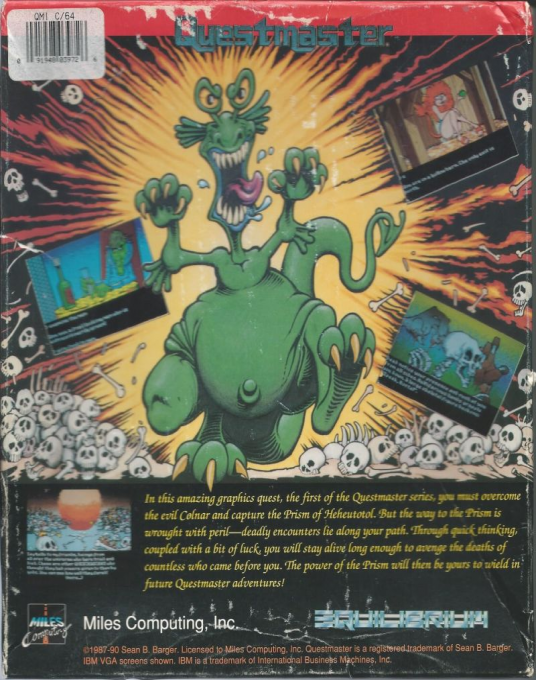 Questmaster I : The Prism of Heheutotol - Dos