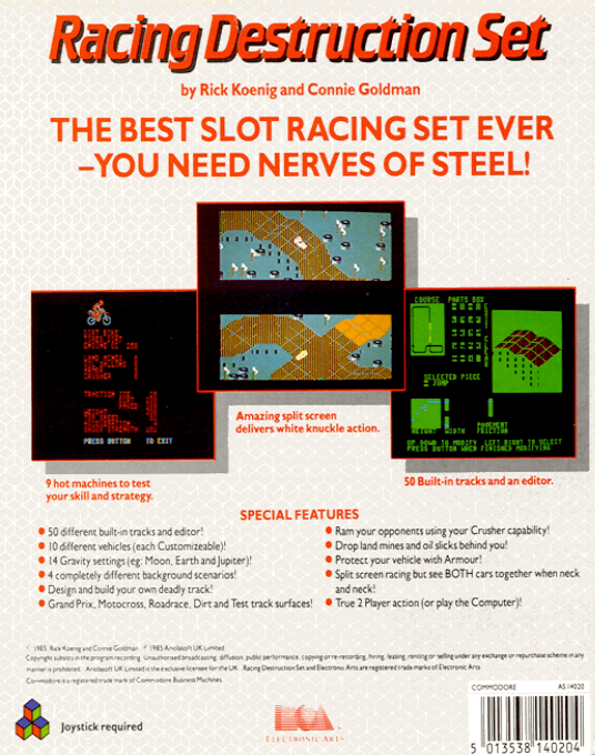 Racing Destruction Set - Dos