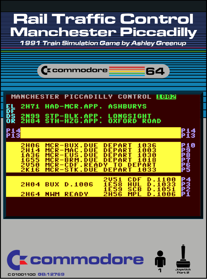 Rail Traffic Control : Manchester Piccadilly