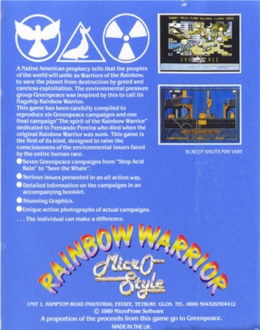 Rainbow Warrior - Dos