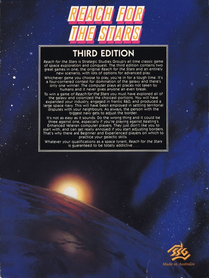 Reach for the Stars - The Conquest of the Galaxy - Dos