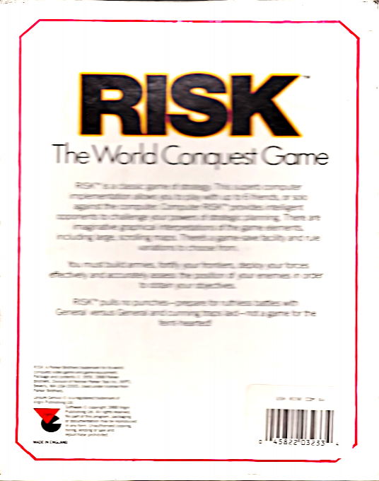 RISK : The World Conquest Game - Dos