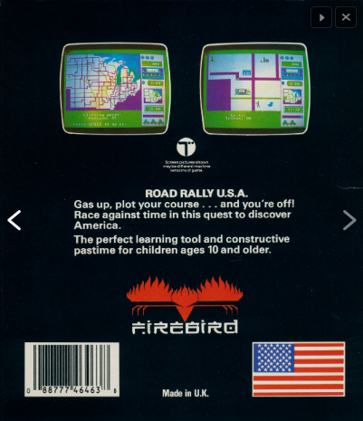 Road Rally U.S.A. - Dos