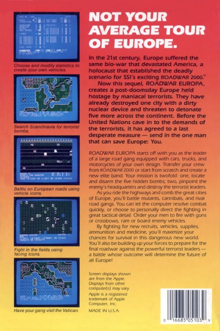 Roadwar Europa - Dos