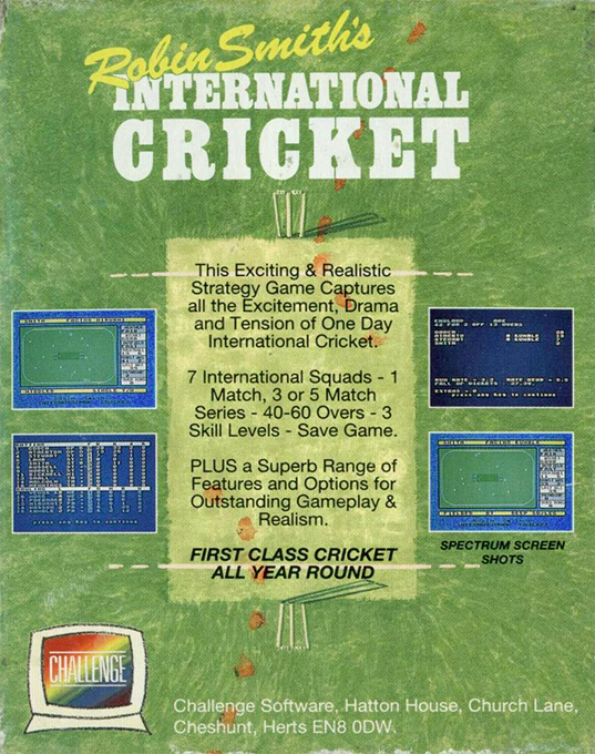 Robin Smith's International Cricket - Dos
