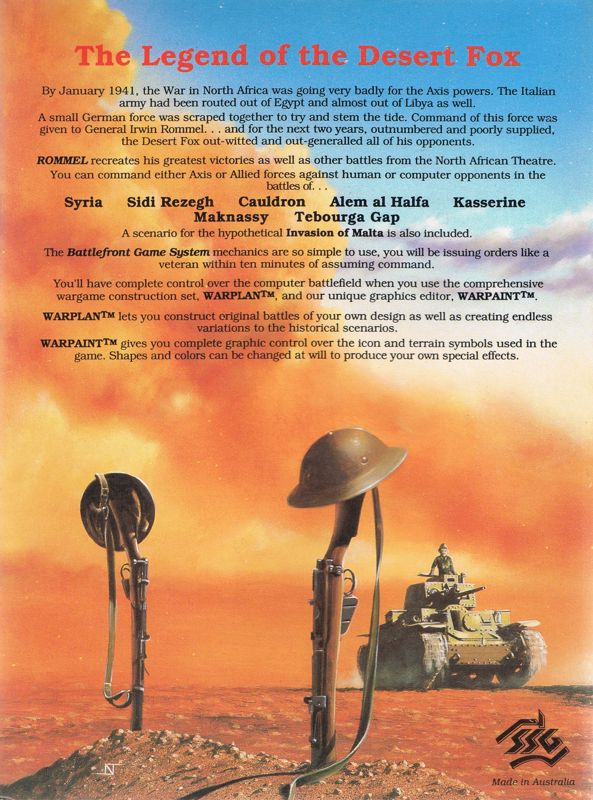 Rommel : Battles for North Africa - Dos