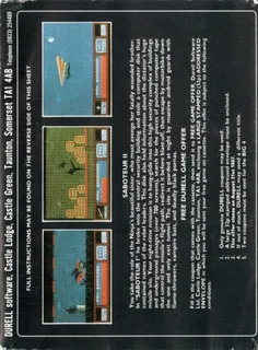 Saboteur II - Avenging Angel dos