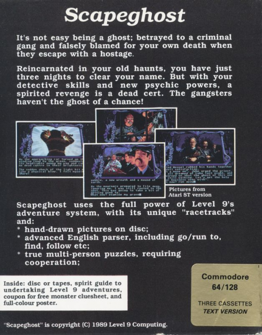 Scapeghost - Text - Dos