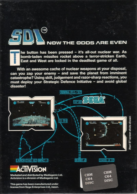 SDI : Strategic Defense Initiative - Dos