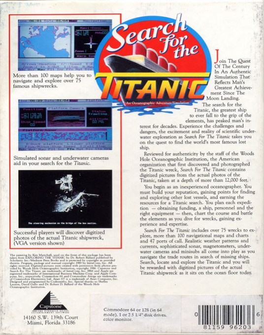 Search for the Titanic - Dos