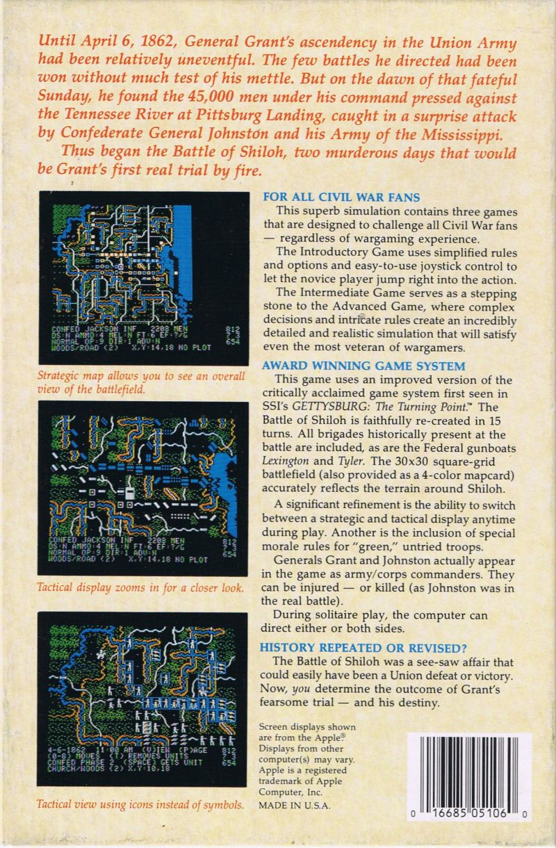 Shiloh - Grant's Trial in the West - Dos