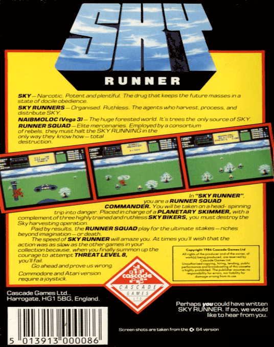 Sky Runner - Dos