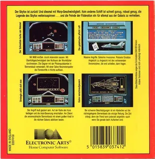 Skyfox II : The Cygnus Conflict dos