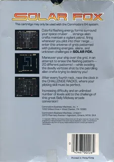 Solar Fox dos