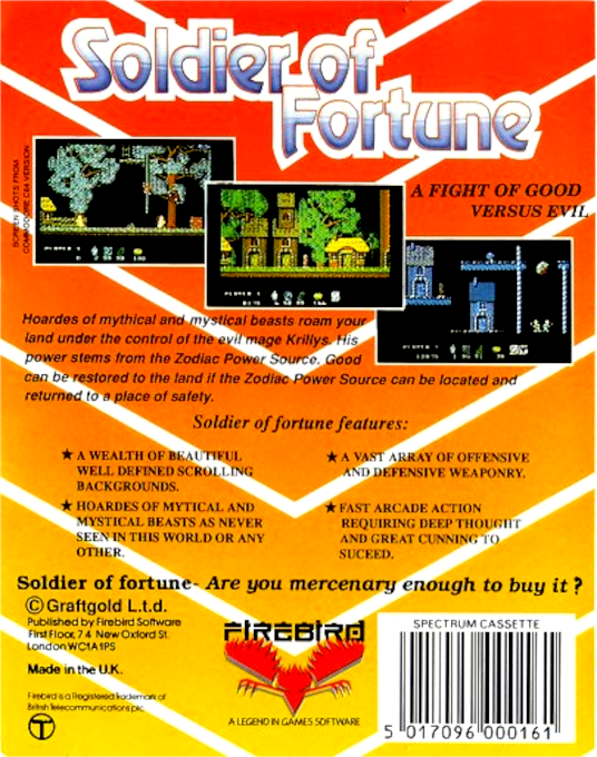Soldier of Fortune - Dos