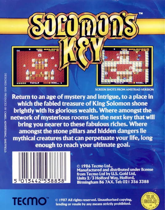 Solomon's Key - Dos