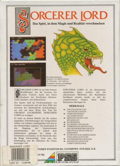Sorcerer Lord - Dos