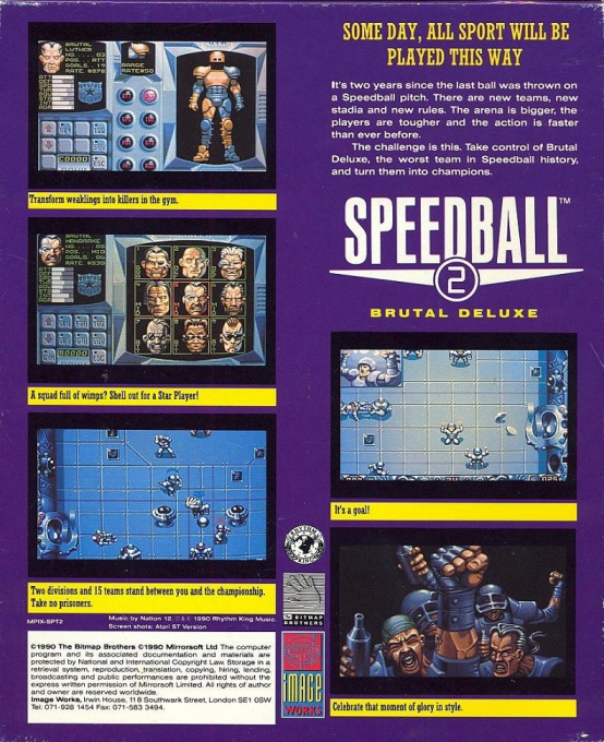 Speedball 2 - Brutal Deluxe - Dos