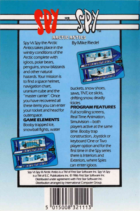 Spy vs Spy : Arctic Antics - Dos