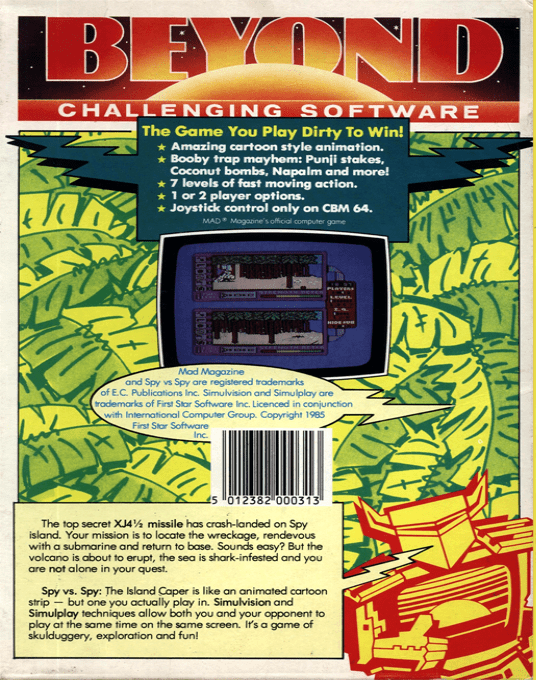 Spy vs Spy : The Island Caper - Dos