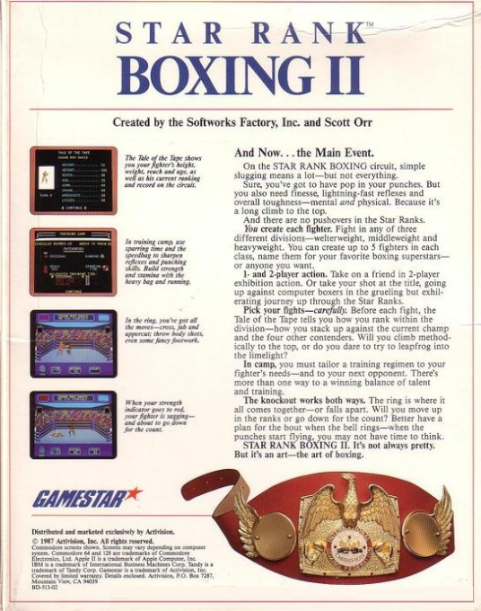 Star Rank Boxing - Dos